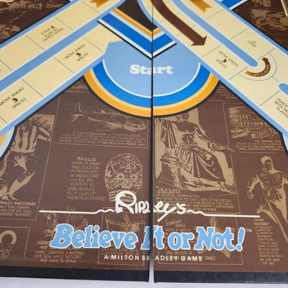 Ripley's Believe It Or Not Board Game 1984 Milton Bradley Complete 10+ - Picture 4 of 13
